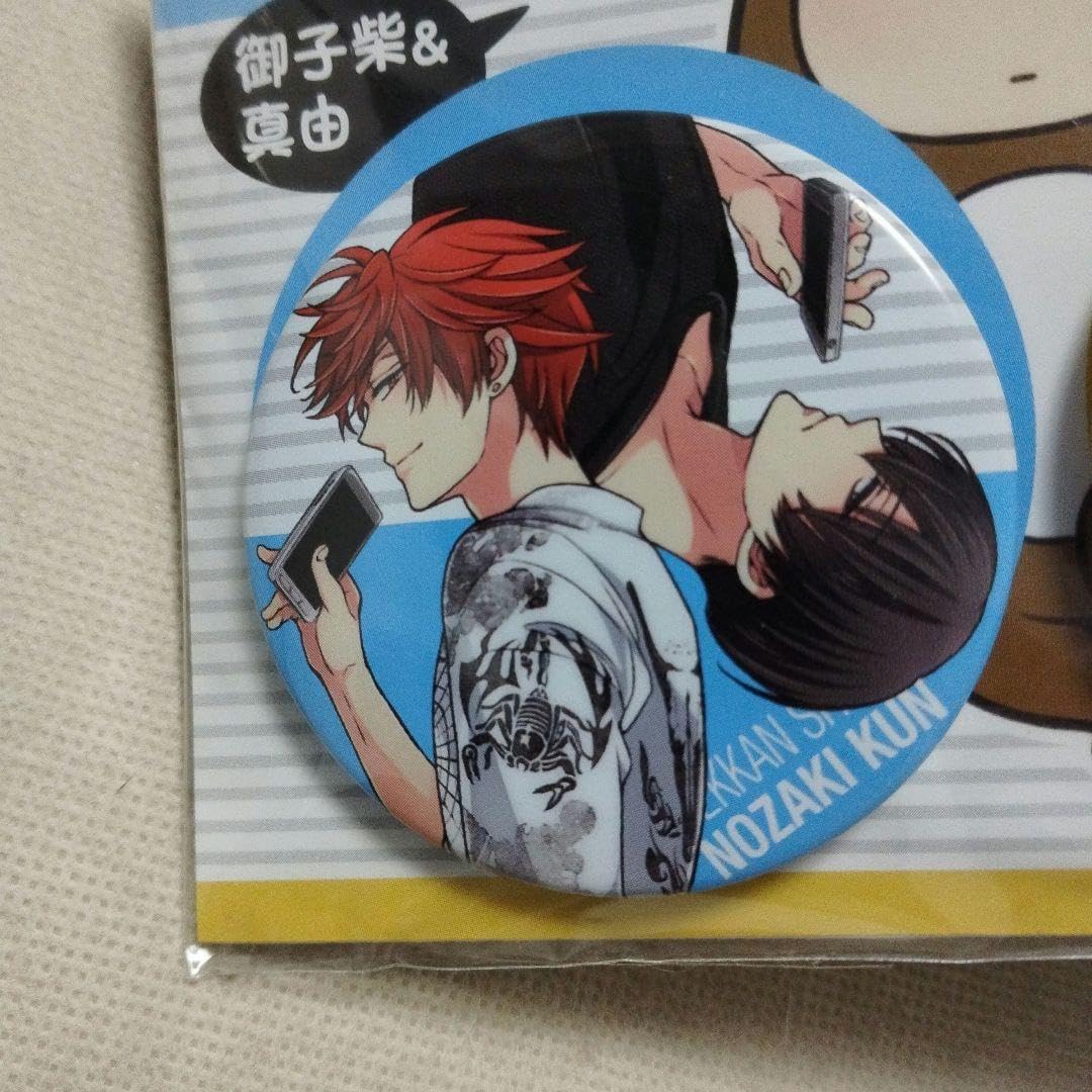 月刊少女野崎くん 缶バッジ 御子柴実琴 みこりん 月刊少女野崎くん 缶バッチ 缶バッジ 御子柴実琴 野崎真由 御子柴実琴